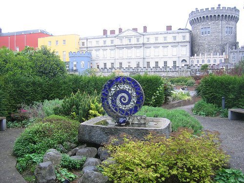 Dublin Castle Garden by Chris Radcliff